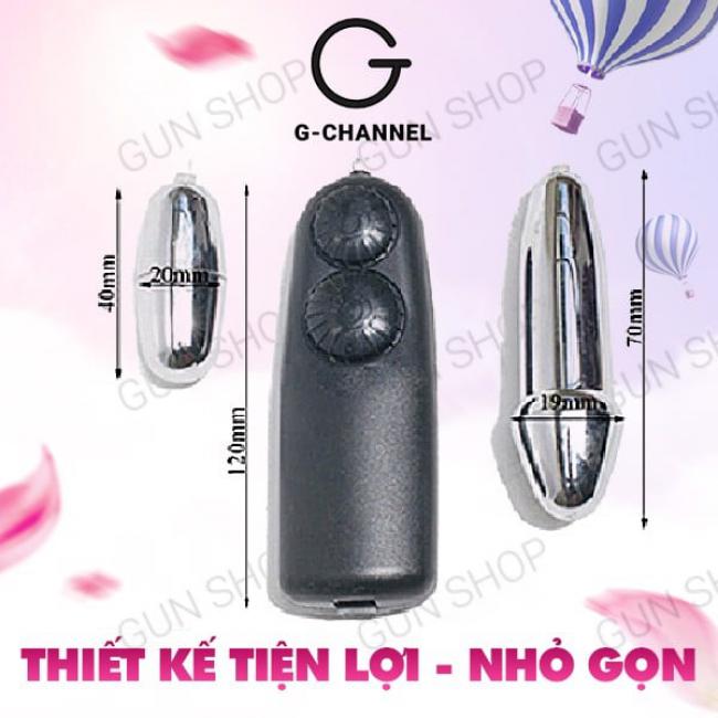  Bỏ sỉ Trứng rung tình yêu inox 2 đầu cao cấp - Baile Double Bullets Hot  hàng mới về