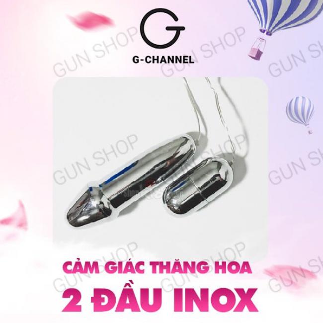  Bỏ sỉ Trứng rung tình yêu inox 2 đầu cao cấp - Baile Double Bullets Hot  hàng mới về