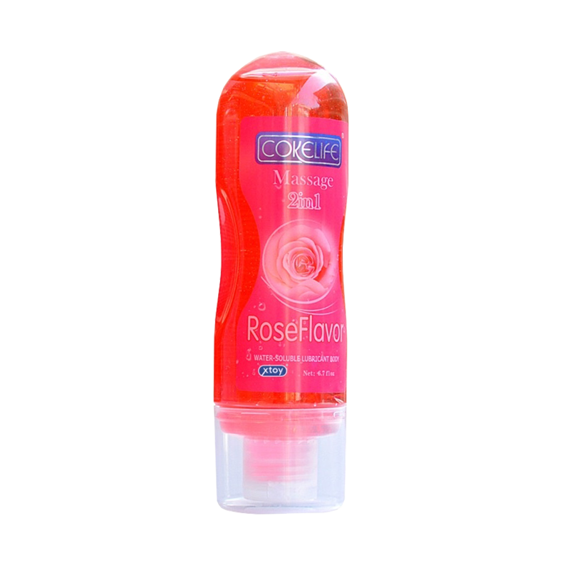 Gel bôi trơn massage hương hoa hồng - Cokelife hồng - Chai 100ml