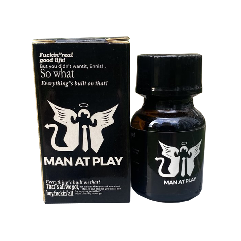 Popper cho Bot Top Man At Play đen 10ml chính hãnh dành cho Top Bot loại mạnh