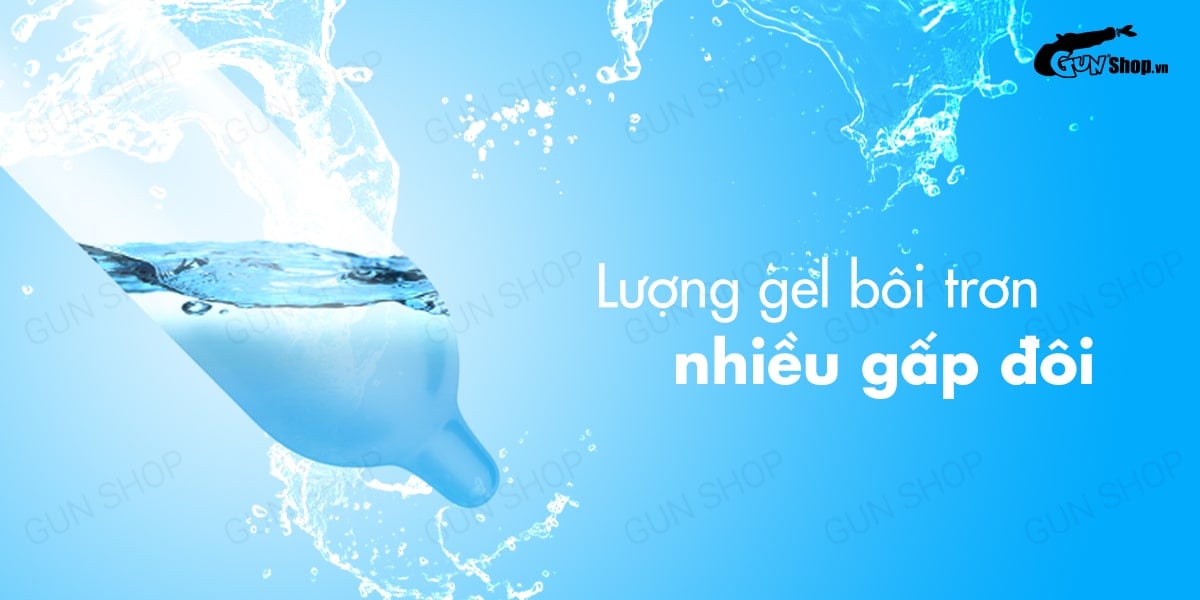  Sỉ Bao cao su Mingliu Double Lubricating - Nhiều gel bôi trơn - Hộp 10 cái loại tốt