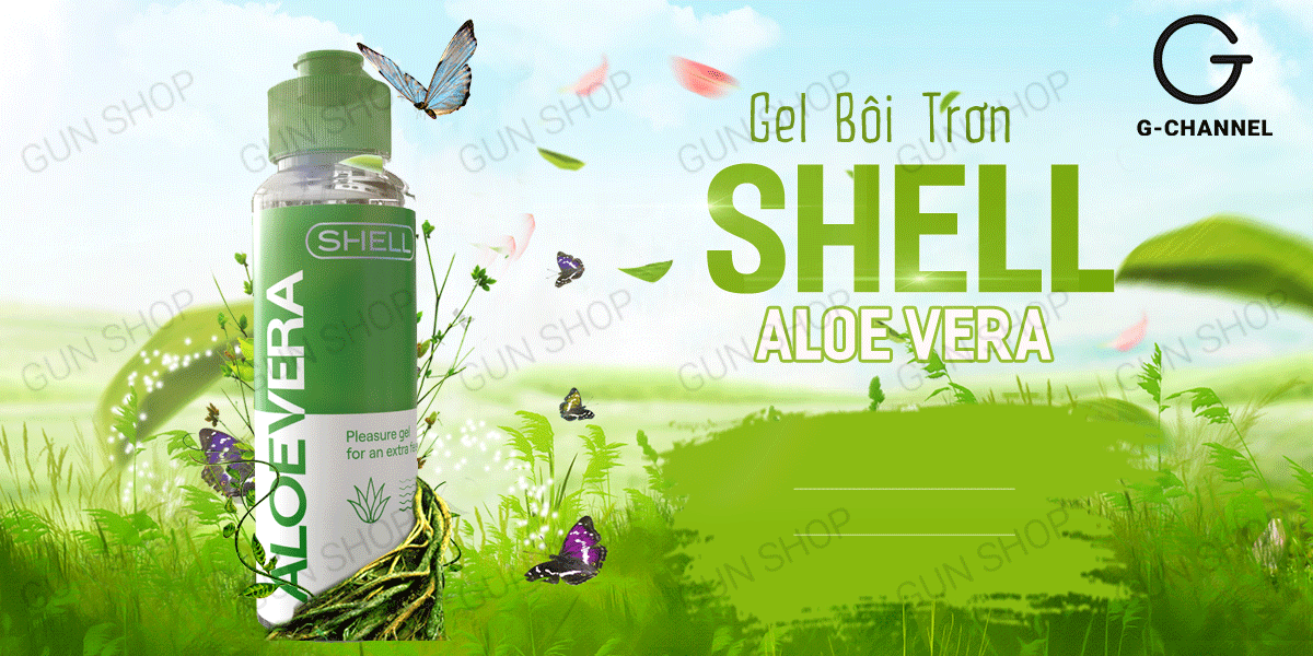  Cửa hàng bán Gel bôi trơn tinh chất lô hội - Shell Aloe Vera - Chai 100ml tốt nhất