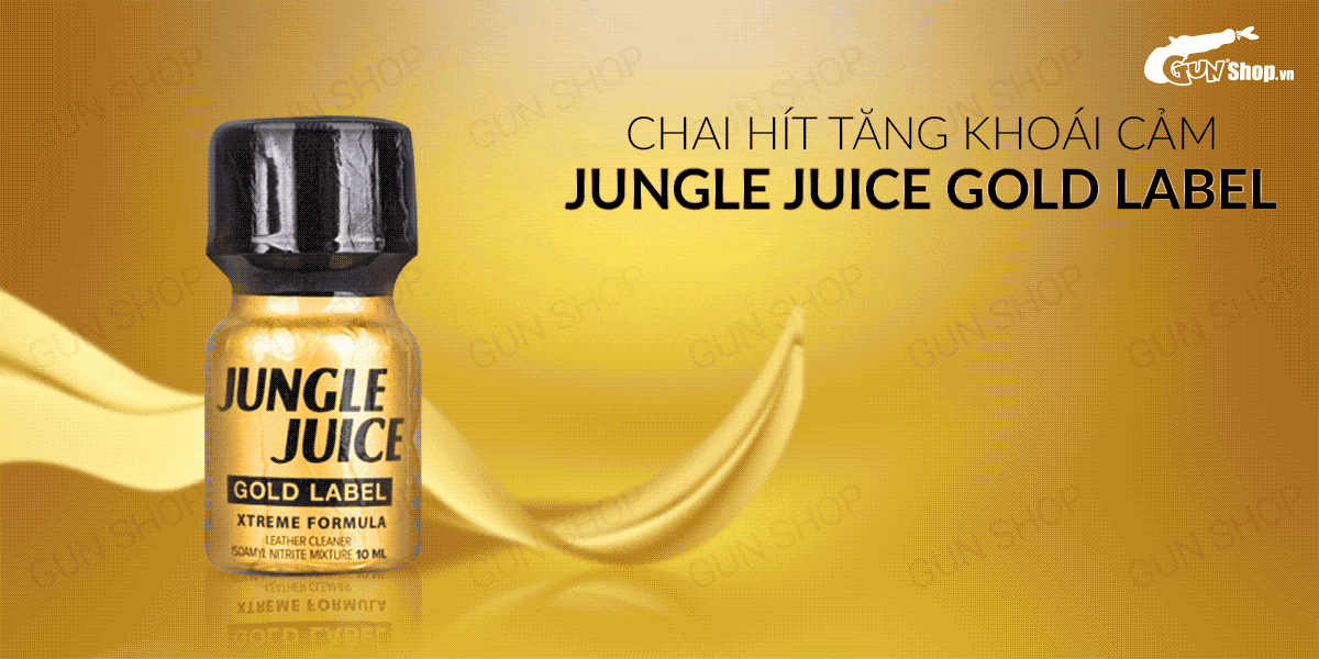 Chai hít cho Top Bot Jungle Juice Gold Label 10ml chính hãng Mỹ USA PWD