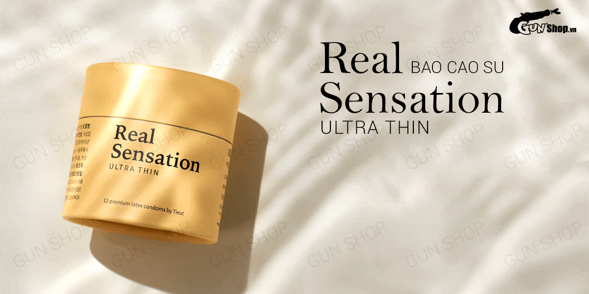  Đại lý Bao cao su Real Sensation Ultra Thin - Siêu mỏng - Hộp 12 cái tốt nhất