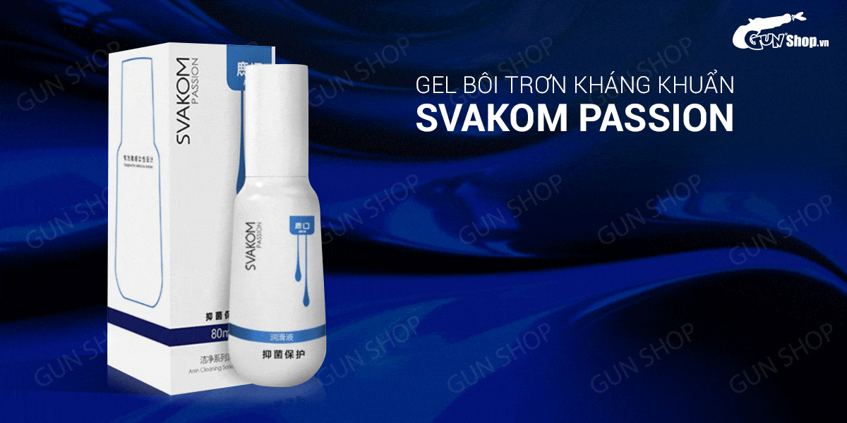  Cửa hàng bán Gel bôi trơn kháng khuẩn chăm sóc vùng kín - Svakom Passion - Chai 80ml loại tốt