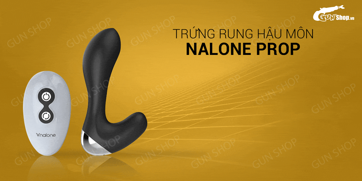  Bỏ sỉ Trứng rung kích thích hậu môn 7 chế độ rung điều khiển từ xa dùng sạc - Nalone Prop loại tốt
