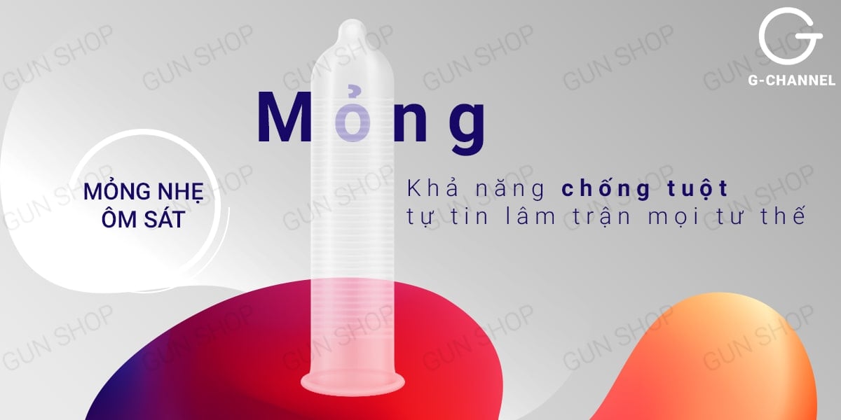  Mua Bao cao su Shell Triple Mix - Siêu mỏng mát lạnh gân gai - Hộp 12 cái tốt nhất