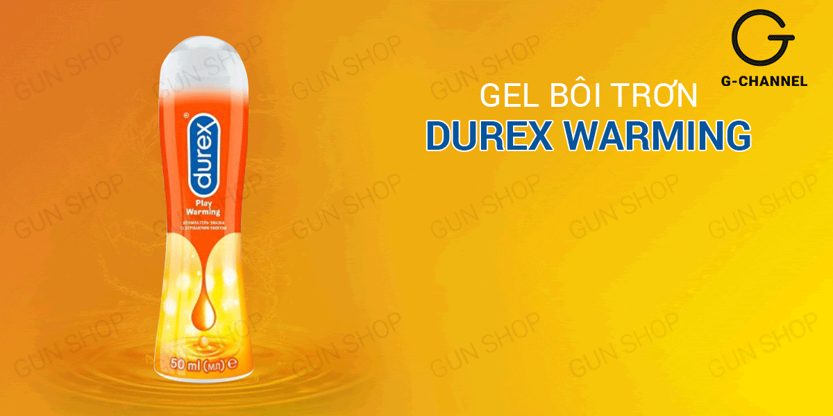  Đánh giá Gel bôi trơn nóng ấm - Durex Warming - Chai 100ml giá rẻ