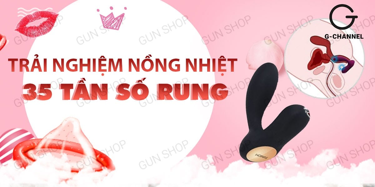  Địa chỉ bán Máy rung hậu môn 35 tần số rung mạnh mẽ sạc điện - Svakom Vicky tốt nhất