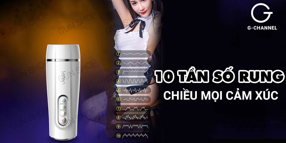  Thông tin Âm đạo giả tự động cao cấp sạc điện - Leten Powerful Vagina Cup có tốt không?