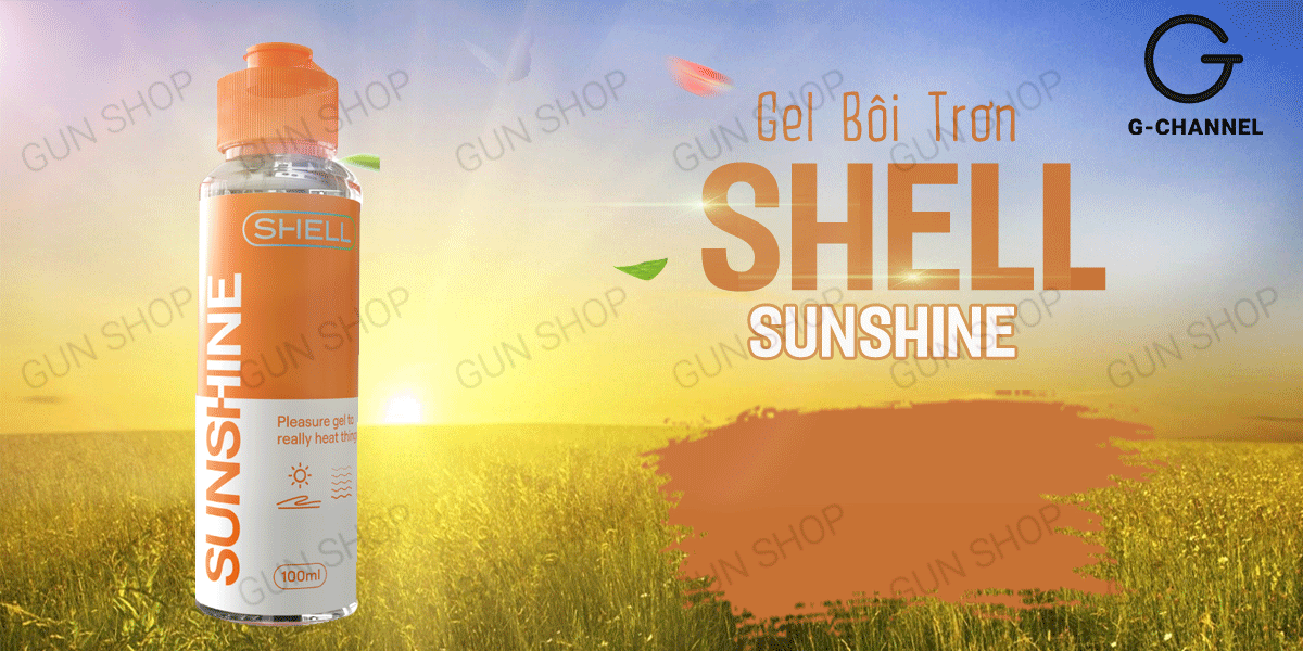  Địa chỉ bán Gel bôi trơn nóng ấm - Shell Sunshine - Chai 100ml giá rẻ