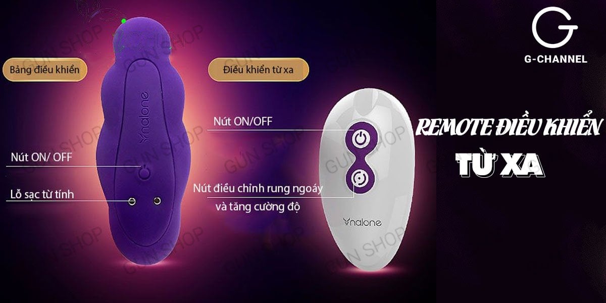  So sánh Trứng rung rung xoay 360 điều khiển tầm xa sạc điện - Nalone Pearl nhập khẩu