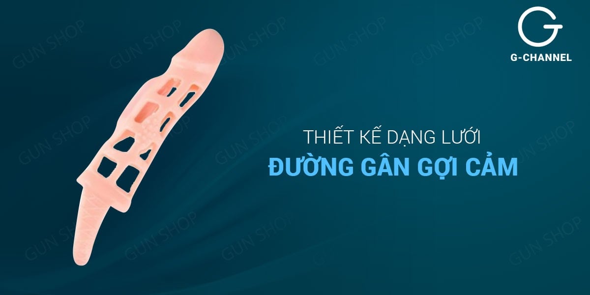  Đánh giá Bao cao su đôn dên tăng kích thước Baile - Màu da lưới dây đeo có rung 16 x 3.5 giá tốt