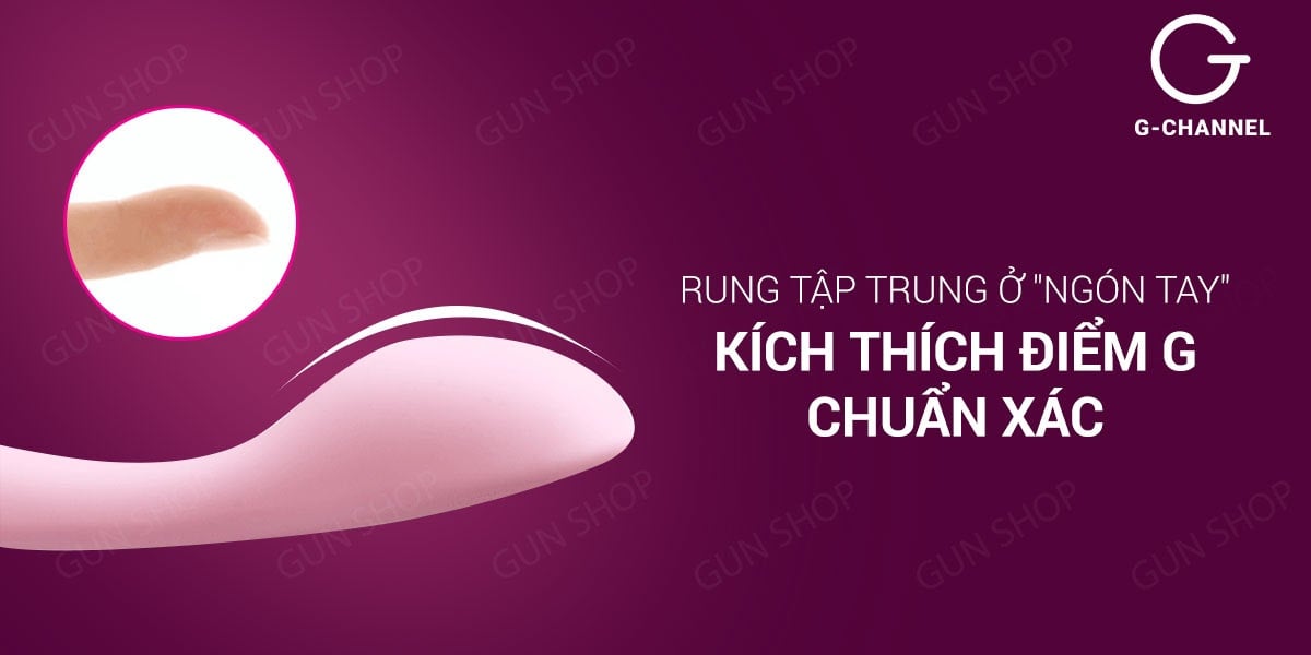  Shop bán Máy kích thích điểm G 5 ché độ rung 5 cường độ rung - Svakom Keri nhập khẩu