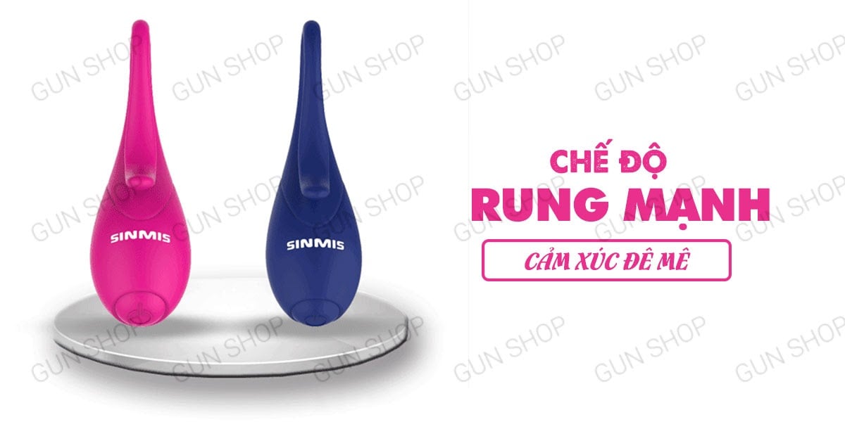  Nơi bán Trứng rung rung mạnh chống nước pin - Nalone Sinmis Coco giá rẻ