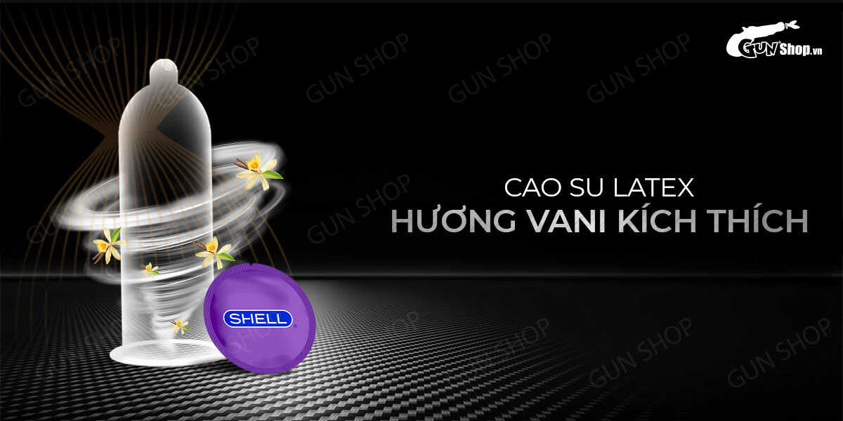 Cung cấp Bao cao su Shell Sensitive Prolong - Siêu mỏng 0.03mm kéo dài thời gian - Hộp 10 cái loại tốt