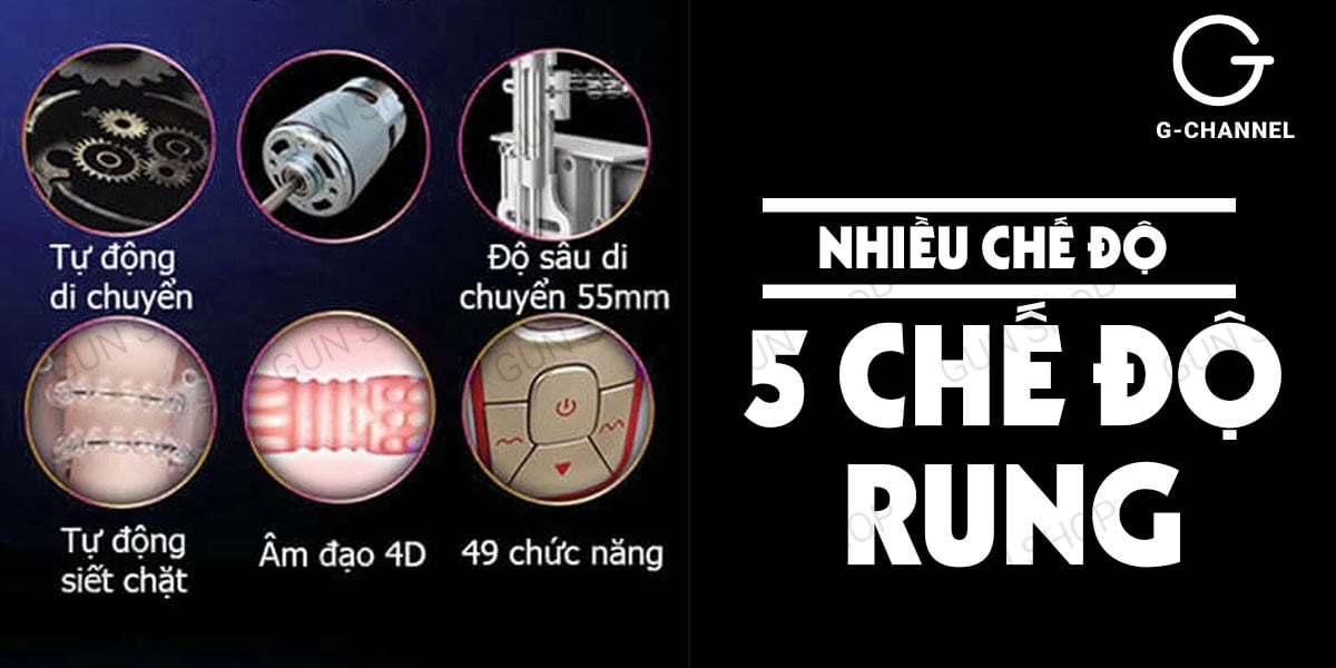  So sánh Âm đạo giả 7 chế độ rung sạc điện - Leten Vagina Cup tốt nhất