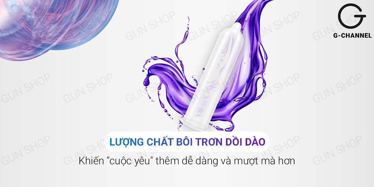  Đại lý Bao cao su Shell Intense - Siêu mỏng 0.04mm - Hộp 10 cái loại tốt