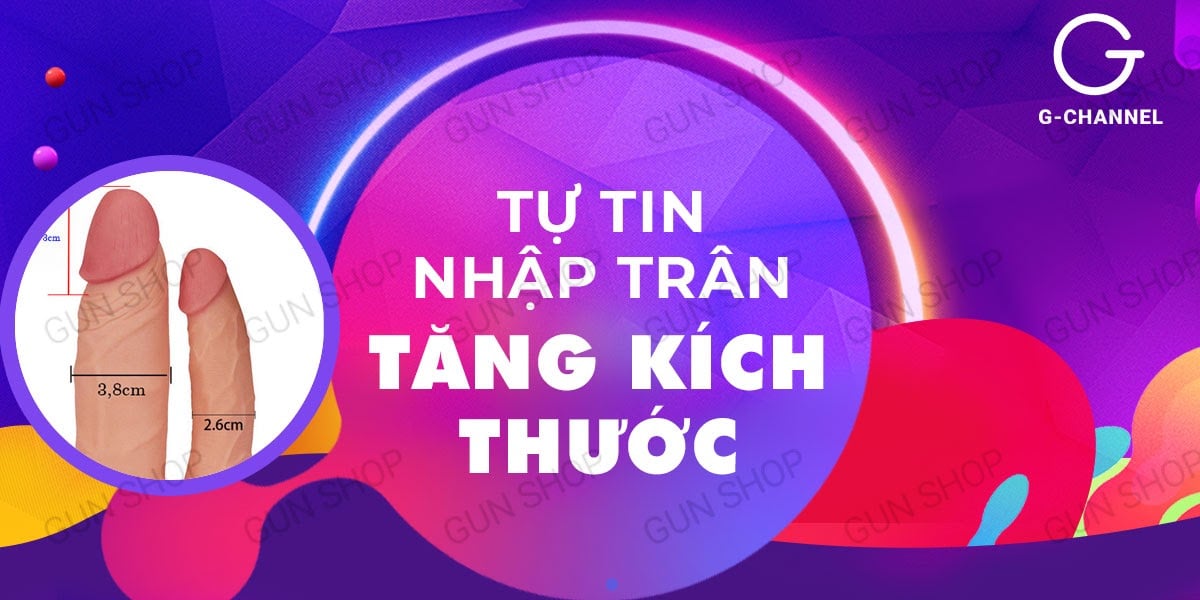  Bán Bao cao su đôn dên tăng kích thước Lovetoy 2 đầu giá tốt