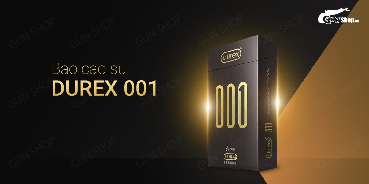  Bảng giá Bao cao su Durex 001 - Siêu mỏng 54mm - Hộp 6 cái tốt nhất