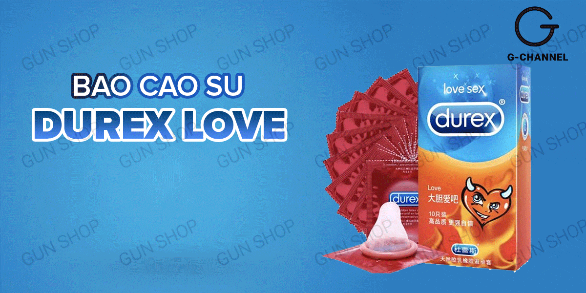  Đánh giá Bao cao su Durex Love - Siêu mỏng hương vani - Hộp 10 cái cao cấp