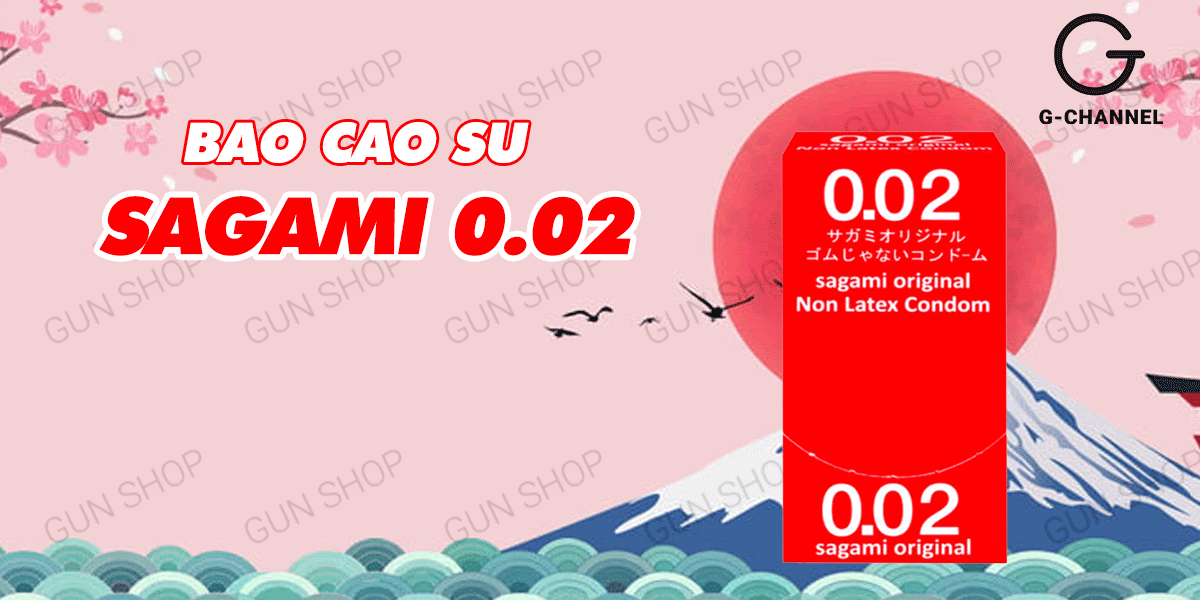  So sánh Bao cao su Sagami 0.02mm - Siêu mỏng - Hộp 12 cái giá sỉ