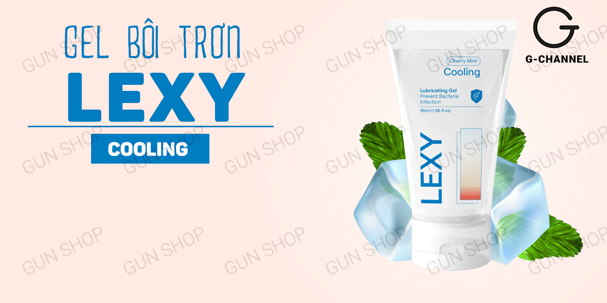  Cửa hàng bán Gel bôi trơn bạc hà mát lạnh - Lexy Cooling - Chai 55ml nhập khẩu