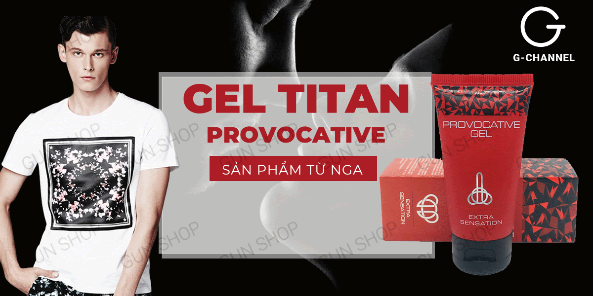  Bỏ sỉ Gel bôi trơn tăng kích thước cho nam - Titan Provocative - Chai 50ml giá rẻ