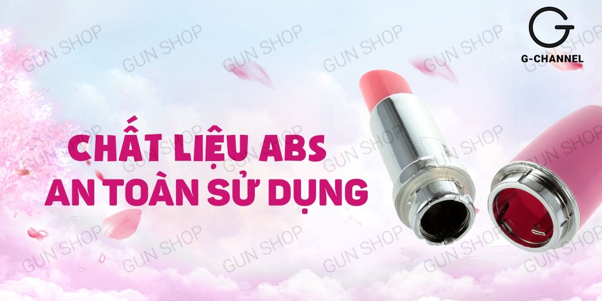  Giá sỉ Trứng rung hình thỏi son nhiều chế độ rung nhỏ gọn sạc điện cao cấp