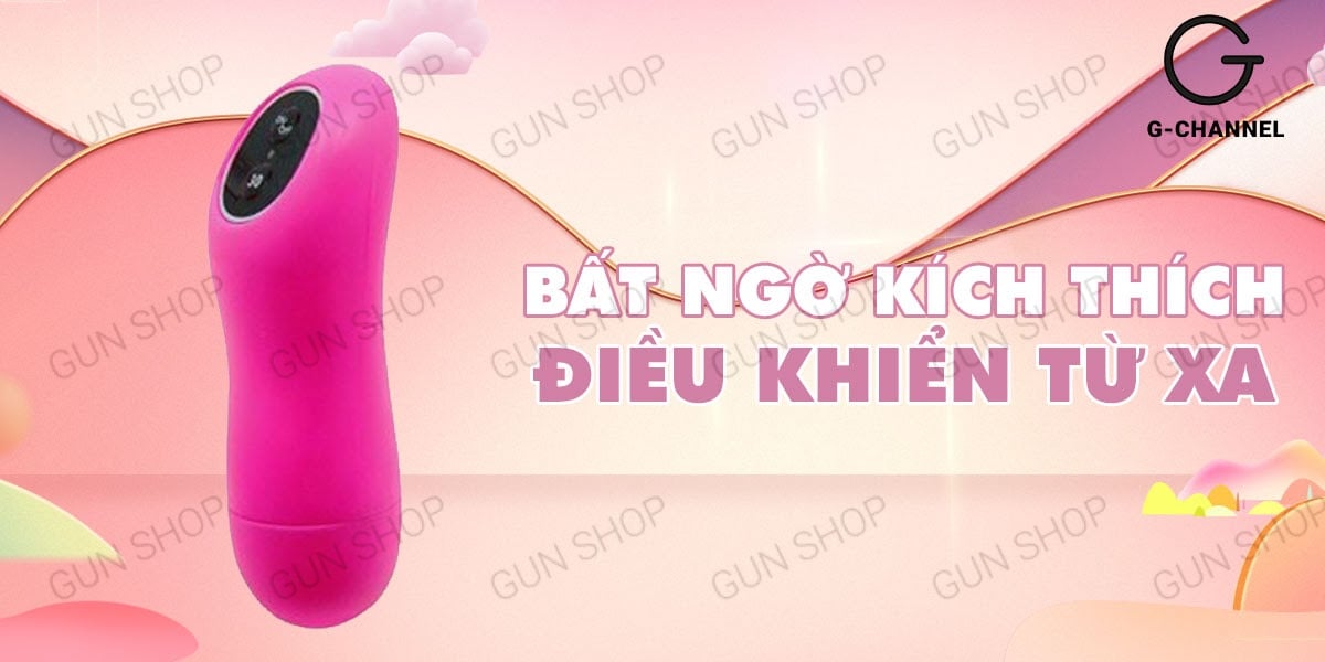  Shop bán Trứng rung điều khiển từ xa đa chế độ rung pin - Pretty Love ClamShell giá sỉ